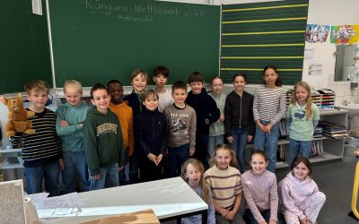 “Känguru der Mathematik” ist der größte Wettbewerb für Schüler in der&nbsp;Welt