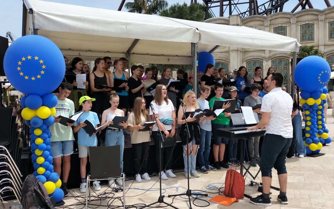 FES-Jugendchor auf dem EURO-MUSIQUE-Festival 2024