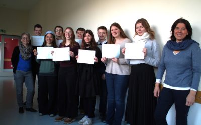 „Nos félicitations!“ – Wir gratulieren zum bestandenen Zertifikat DELF-B1!